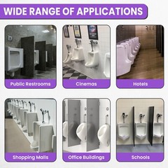 3 pcs Urinal Mats Odor Freshener for Toilet Bathroom Urinal Mats Pads Deodorizer