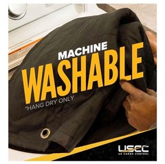 96″x80″ Extra Large Sound Dampening Blanket with Grommets, Washable, 12 Pounds..
