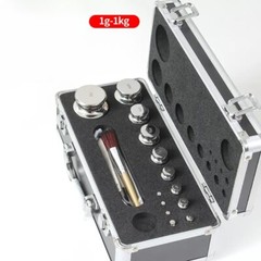 M1 Class Calibration Weight Set 1mg-5kg, 304 Stainless Steel for Balance