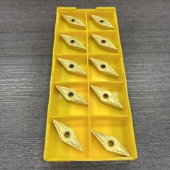 10pcs VNMG160404-MA Carbide insert VNMG331 CNC turning insert + 10* MV1603 shim