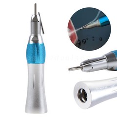 Dental Surgical Straight Handpiece 1:1 NoseCone With External Nozzle Pipe