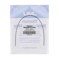 10packs Dental Orthodontic Ti-Mo Alloy TMA Beta Arch Wire Natural Upper Lower