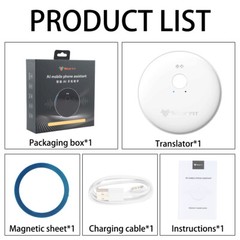 2025 Language Translator Device Real-time AI Smart Instant Voice 144+ Languages