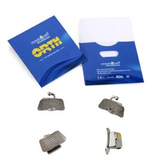 40Pcs Dental Orthodontic Buccal Tube Roth/MBT.022 1&2 Non-Covertible Molar Tubes