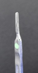 AESCULAP MA202R Bard-Parker Scalpel Handle, #9, 115 mm