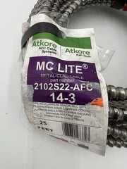 AFC Cable Systems 14/3 MC Metal Clad Cable 25FT