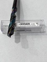 OSG Jobber Drill: 3/8″ Dia, 140 deg Point, Solid Carbide HP245-3748