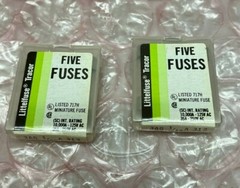 LITTLEFUSE 3AG 1/10A 312 (TOTAL 10 FUSES – (2) PACKS OF 5 IN EACH PACK)