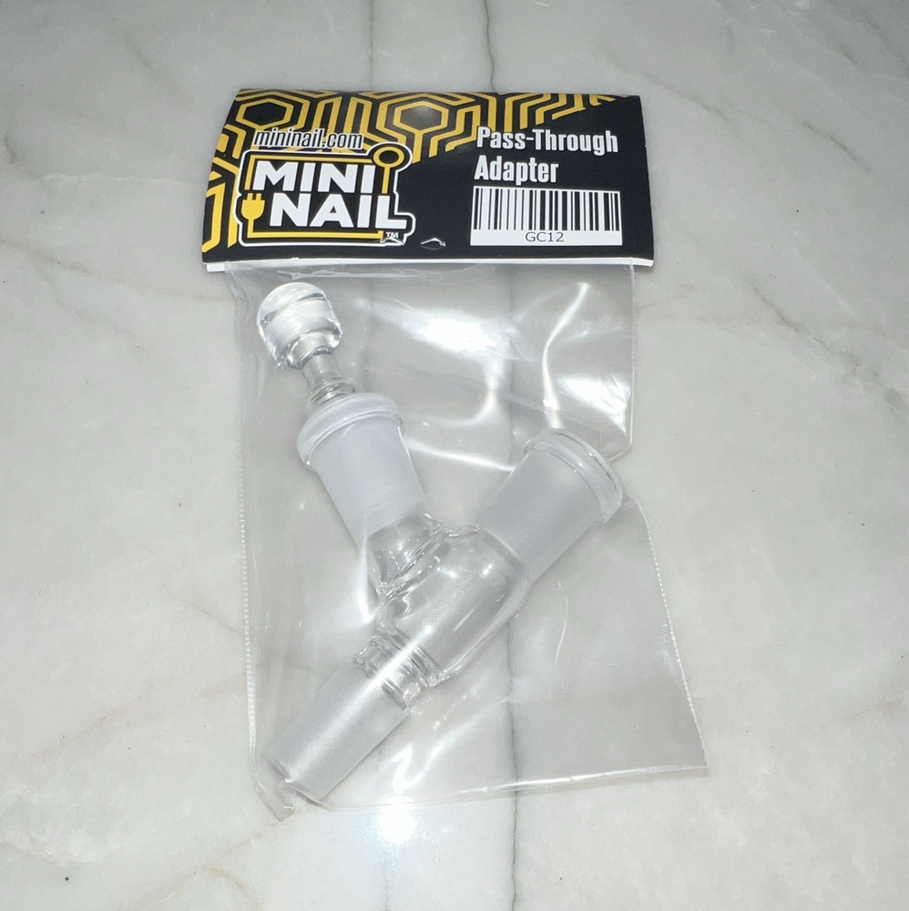 MiniNail Glass Pass-Through Adapter Multi-Way Adapter GC12 Physical Lab