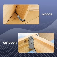 Joist Hangers 2X6 for Wood 20 Gauge Galvanized Face Mount Joist Hanger