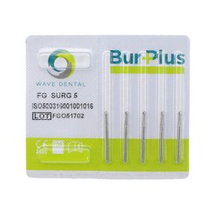 WAVE Dental Carbide Surgical Long Burs FG SURG Bur Oral Surgery FGOS Length 25mm