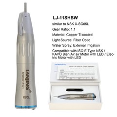 Dental 1:1 Fiber Optic Surgical Handpiece Straight KaVo External ISO E-type