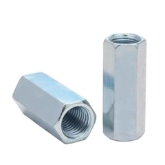 Hex Connection Nuts Hexagon Connector Connecting Rod Bar Stud Long Nut M4 ~ M24