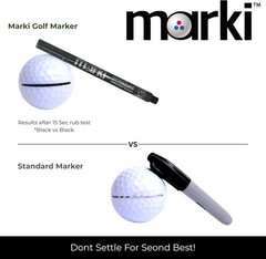 Permanent Golf Ball Marker Pen – Fine Tip, Wear & Water Resistant Ink | Designed
