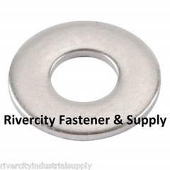 (100) M10 Metric Stainless Steel Flat Washer 10mm Metric Washers