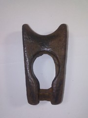 ANTIQUE! SOUVENIR SMALL CHOKER HOOK FROM REDWOODS LOGGING, ABOUT 2 & 1/2 POUNDS