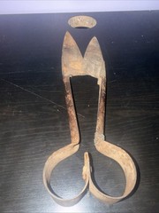 VINTAGE CHALLENGE WOOL SHEEP/LLAMA SHEARS, 12-1/2″ LONG