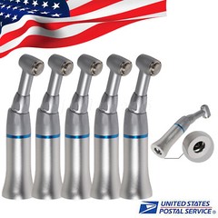 Dental Slow Low Speed Handpiece Contra Angle Push Button E-type Attach NSK STYLE