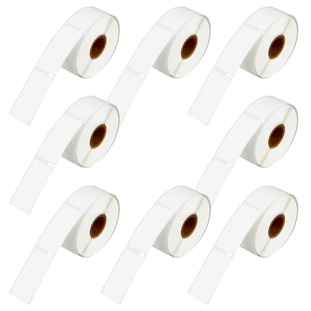 8 Rolls Rat Tail Jewelry Pricetag of 400 Labels for Dymo 30373 LabelWriter 450