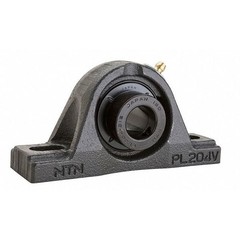 Ntn Uelpl-1.7/16M Pillow Block Bearing, Cast Iron, Eccentric Locking Collar