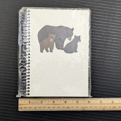 Crane Creek Graphics Blank Book Black Bears Notebook Bear Cubs Sealed