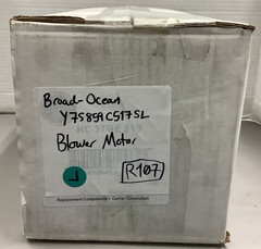 Broad-Ocean Y7S859C517SL 1/5HP 825RPM 208-230V AC Blower Motor (R107)