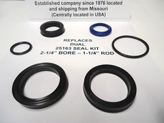 25163 Seal Kit (Bucket Cyl.) for some Dual 110 & 175 Loader (aftermarket)