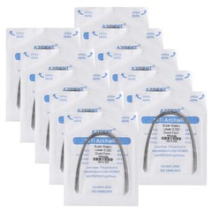 AZDENT Dental Orthodontic Super Elastic Niti Round Arch Wires Ovoid Form