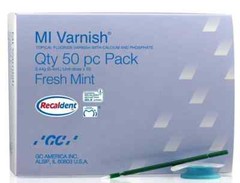 GC MI Varnish Bioavailable Calcium Varnish Fresh Mint/Strawberry 0.44g Unidose