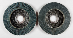 CGW 4-1/2″ 40 Grit & 80 Grit Combo Flapper Grinding Wheel for Metal ~ USA Made