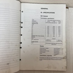 VOLVO PT1560 PT1860 PT1863 TRANSMISSION SERVICE REPAIR OVERHAUL MANUAL BOOK