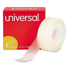 INVISIBLE TAPE 3/4×1000″ 6pak Dispenser Refill scotch universal impression clear