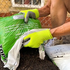 Large Men’s Latex Coated Grip Gloves – Essential for Manufacturing Safety