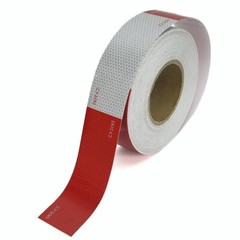 Reflective Tape CONSPICUITY Trailer Safety Warning Sign Auto Truck Red White NEW