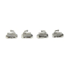 Dental Orthodontic Buccal Tubes 1st 2nd Molar Bracket MBT Roth 022 Bondable Mesh