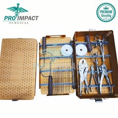 K-Wire Instrument Aluminium Box 81 PCs Set Orthopedic Stainless Steel