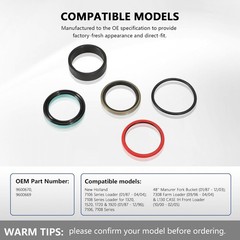 Lift Cyl Seal Kit For Ford New Holland 7106 7108 7308 CASE L130 Replaces 9600670
