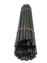 Graphite Rod 99.9% Carbon Rod, Graphite Electrode 25pcs 1/4”x10 ”6x250mm