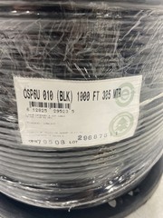 Belden OSP6U 4-Pair U/UTP-Unshielded Cable Reel – Black 1000 Fft
