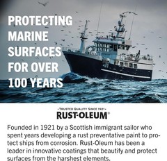 Rust-Oleum Marine Topside Paint- 1 Quart