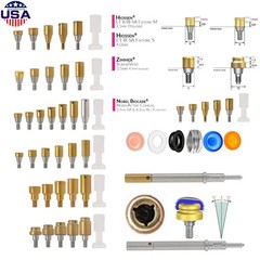 US Overdenture Locator Abutment – Compatible with Nobel CC / Hiossen / Osstem