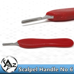 Scalpel Handles #5 #6 with Plastic Grip Handle for Surgical Blades #10 to 25