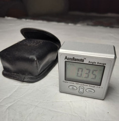 Digital Angle Cube Gage Electronic Gauge Sea Level Protractor Magnetic Base