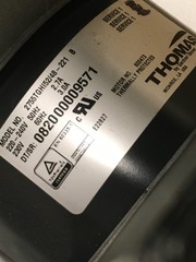 Thomas Peak 2755TGHI52/48 K48ZZMNZ1151 230V Compressor Pump Motor FREE SHIP QTY