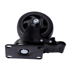 4Pcs 4″ Industrial Heavy Duty Casters 360 Degree Swivel Wheels with Brake