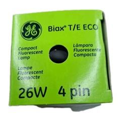 F26TBX/830/A/ECO 4Pin GE Compact Fluorescent Lamp 26 Watt Biax GX24q-3 LOT OF 1O