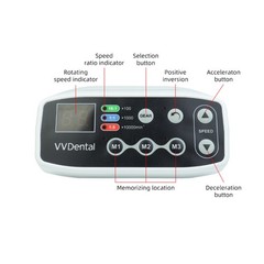 VVDental LED Brushless Electric Micro Motor/1:1/1:5 LED Handpiece NEW