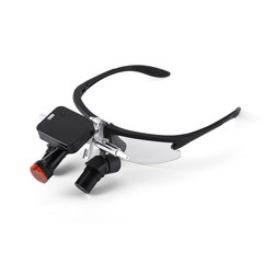 4/5/6X Dental Surgical Medical Loupes Magnifier Binocular Ergo+5w LED Headlight