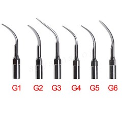 5-10pcs Dental Ultrasonic Piezo Scaler Scaling Tips fit EMS Woodpecker Handpiece