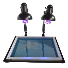 4 Color 1Station Screen Printing Kit Flash Dryer Exposure Unit Shirt Printing